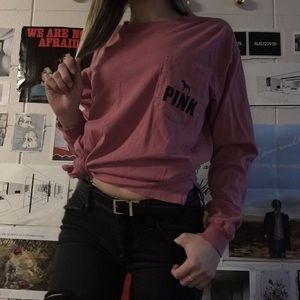 Victoria Secret Pink long sleeve t shirt